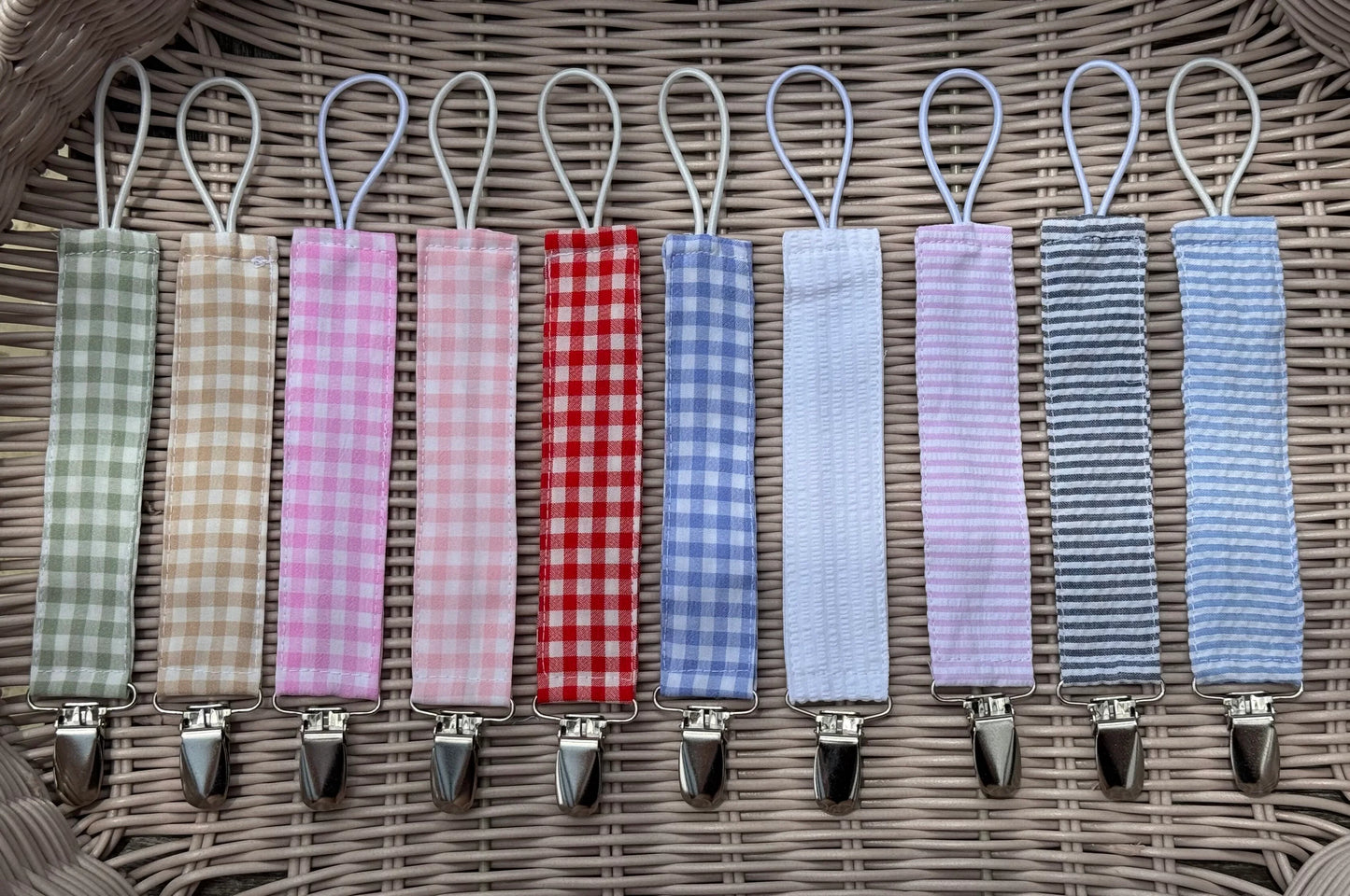 Personalized Pacifier Clip