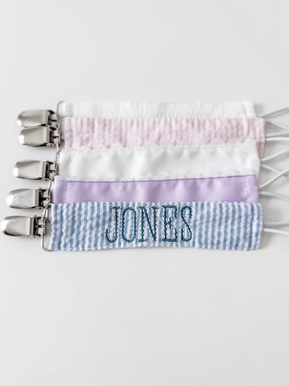 Personalized Pacifier Clip