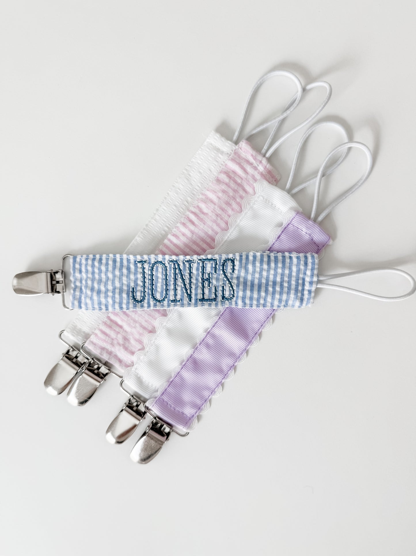 Personalized Pacifier Clip