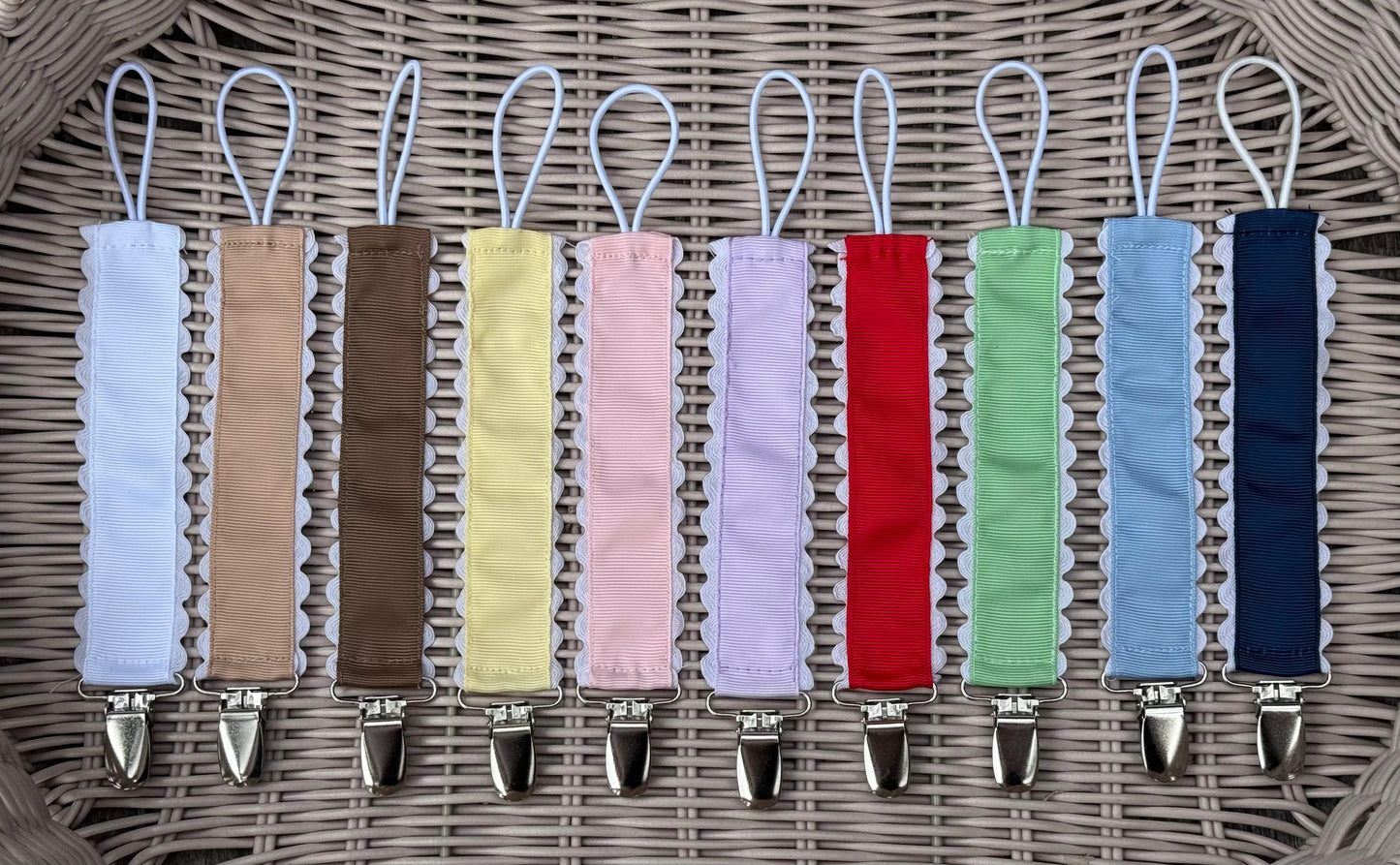 Personalized Pacifier Clip